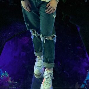 old navy size 18 TALL ripped jeans